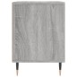 vidaXL Mesita de noche madera de ingeniería gris Sonoma 40x35x50 cm vidaXL Mesita de noche madera de ingeniería gris Sonoma 40x35x50 cm