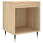 vidaXL Mesita de noche madera de ingeniería roble Sonoma 40x35x50 cm vidaXL Mesita de noche madera de ingeniería roble Sonoma 40x35x50 cm