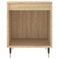 vidaXL Mesita de noche madera de ingeniería roble Sonoma 40x35x50 cm vidaXL Mesita de noche madera de ingeniería roble Sonoma 40x35x50 cm