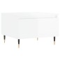 vidaXL Mesas centro 2 uds madera ingeniería blanco brillo 50x46x35 cm vidaXL Mesas centro 2 uds madera ingeniería blanco brillo 50x46x35 cm