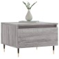 vidaXL Mesa de centro madera de ingeniería gris Sonoma 50x46x35 cm vidaXL Mesa de centro madera de ingeniería gris Sonoma 50x46x35 cm