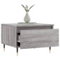 vidaXL Mesa de centro madera de ingeniería gris Sonoma 50x46x35 cm vidaXL Mesa de centro madera de ingeniería gris Sonoma 50x46x35 cm