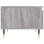 vidaXL Mesa de centro madera de ingeniería gris Sonoma 50x46x35 cm vidaXL Mesa de centro madera de ingeniería gris Sonoma 50x46x35 cm