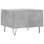 vidaXL Mesa de centro madera de ingeniería gris hormigón 50x46x35 cm vidaXL Mesa de centro madera de ingeniería gris hormigón 50x46x35 cm