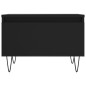 vidaXL Mesas de centro 2 uds madera de ingeniería negro 50x46x35 cm vidaXL Mesas de centro 2 uds madera de ingeniería negro 50x46x35 cm