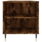 vidaXL Mesa de centro madera ingeniería roble ahumado 102x44,5x50 cm vidaXL Mesa de centro madera ingeniería roble ahumado 102x44,5x50 cm