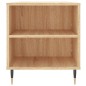 vidaXL Mesa de centro madera de ingeniería roble Sonoma 102x44,5x50 cm
