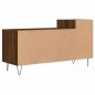 vidaXL Mueble para TV madera contrachapada marrón roble 100x35x55 cm vidaXL Mueble para TV madera contrachapada marrón roble 100x35x55 cm