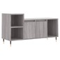 vidaXL Mueble de TV madera contrachapada gris Sonoma 100x35x55 cm vidaXL Mueble de TV madera contrachapada gris Sonoma 100x35x55 cm