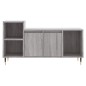 vidaXL Mueble de TV madera contrachapada gris Sonoma 100x35x55 cm vidaXL Mueble de TV madera contrachapada gris Sonoma 100x35x55 cm