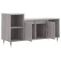 vidaXL Mueble de TV madera contrachapada gris Sonoma 100x35x55 cm vidaXL Mueble de TV madera contrachapada gris Sonoma 100x35x55 cm