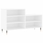 vidaXL Mueble zapatero madera contrachapada blanco 102x36x60 cm vidaXL Mueble zapatero madera contrachapada blanco 102x36x60 cm