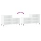 vidaXL Mueble zapatero madera contrachapada blanco 102x36x60 cm vidaXL Mueble zapatero madera contrachapada blanco 102x36x60 cm