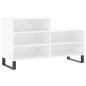 vidaXL Mueble zapatero madera contrachapada blanco 102x36x60 cm vidaXL Mueble zapatero madera contrachapada blanco 102x36x60 cm