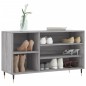 vidaXL Mueble zapatero madera contrachapada gris Sonoma 102x36x60 cm vidaXL Mueble zapatero madera contrachapada gris Sonoma 102x36x60 cm