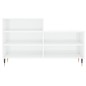 vidaXL Mueble zapatero madera contrachapada blanco brillo 102x36x60 cm vidaXL Mueble zapatero madera contrachapada blanco brillo 102x36x60 cm