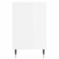 vidaXL Mueble zapatero madera contrachapada blanco brillo 102x36x60 cm vidaXL Mueble zapatero madera contrachapada blanco brillo 102x36x60 cm