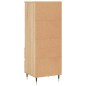 vidaXL Aparador alto madera contrachapada roble Sonoma 40x36x110 cm vidaXL Aparador alto madera contrachapada roble Sonoma 40x36x110 cm
