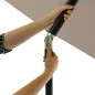Madison Sombrilla Denia verde 200x200 cm