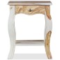 vidaXL Mesita de noche de madera maciza de sheesham 40x30x50 cm
