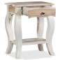 vidaXL Mesita de noche de madera maciza de sheesham 40x30x50 cm