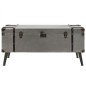 vidaXL Mesa de centro de MDF y aluminio 102x51x47,5 cm vidaXL Mesa de centro de MDF y aluminio 102x51x47,5 cm