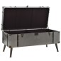 vidaXL Mesa de centro de MDF y aluminio 102x51x47,5 cm vidaXL Mesa de centro de MDF y aluminio 102x51x47,5 cm