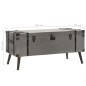 vidaXL Mesa de centro de MDF y aluminio 102x51x47,5 cm vidaXL Mesa de centro de MDF y aluminio 102x51x47,5 cm