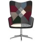 vidaXL Silla de relajación de tela patchwork