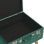 vidaXL Taburete de almacenamiento 40 cm verde de terciopelo vidaXL Taburete de almacenamiento 40 cm verde de terciopelo