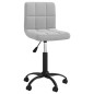 vidaXL Sillas de comedor giratorias 2 uds de terciopelo gris claro vidaXL Sillas de comedor giratorias 2 uds de terciopelo gris claro