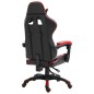 vidaXL Silla de gaming de cuero sintético rojo vidaXL Silla de gaming de cuero sintético rojo