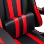vidaXL Silla de gaming de cuero sintético rojo vidaXL Silla de gaming de cuero sintético rojo