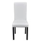vidaXL Sillas de comedor 4 unidades cuero sintético blanco vidaXL Sillas de comedor 4 unidades cuero sintético blanco