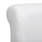 vidaXL Sillas de comedor 4 unidades cuero sintético blanco vidaXL Sillas de comedor 4 unidades cuero sintético blanco