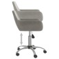 vidaXL Sillas de comedor giratorias 2 uds de terciopelo gris claro vidaXL Sillas de comedor giratorias 2 uds de terciopelo gris claro