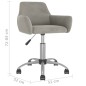 vidaXL Sillas de comedor giratorias 2 uds de terciopelo gris claro vidaXL Sillas de comedor giratorias 2 uds de terciopelo gris claro