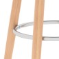 vidaXL Taburetes de cocina 2 unidades tela gris claro vidaXL Taburetes de cocina 2 unidades tela gris claro
