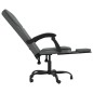 vidaXL Silla de oficina reclinable de tela gris oscuro vidaXL Silla de oficina reclinable de tela gris oscuro