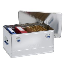 ALUTEC Caja de almacenaje OFFICE aluminio 74 L