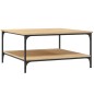 vidaXL Mesa de centro madera de ingeniería roble Sonoma 80x80x40 cm vidaXL Mesa de centro madera de ingeniería roble Sonoma 80x80x40 cm