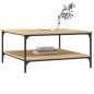 vidaXL Mesa de centro madera de ingeniería roble Sonoma 80x80x40 cm vidaXL Mesa de centro madera de ingeniería roble Sonoma 80x80x40 cm