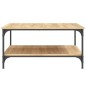 vidaXL Mesa de centro madera de ingeniería roble Sonoma 80x80x40 cm vidaXL Mesa de centro madera de ingeniería roble Sonoma 80x80x40 cm
