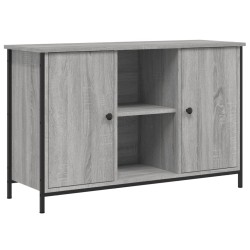 vidaXL Mueble de TV madera de ingeniería gris Sonoma 100x35x65 cm
