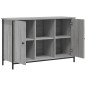 vidaXL Mueble de TV madera de ingeniería gris Sonoma 100x35x65 cm vidaXL Mueble de TV madera de ingeniería gris Sonoma 100x35x65 cm