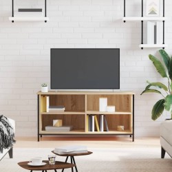 vidaXL Mueble para TV madera contrachapada roble Sonoma 100x40x50 cm