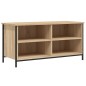 vidaXL Mueble para TV madera contrachapada roble Sonoma 100x40x50 cm