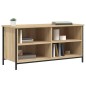 vidaXL Mueble para TV madera contrachapada roble Sonoma 100x40x50 cm
