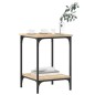 vidaXL Mesa de centro madera de ingeniería roble Sonoma 40x40x55 cm vidaXL Mesa de centro madera de ingeniería roble Sonoma 40x40x55 cm