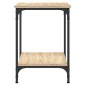 vidaXL Mesa de centro madera de ingeniería roble Sonoma 40x40x55 cm vidaXL Mesa de centro madera de ingeniería roble Sonoma 40x40x55 cm